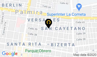 Mapa de Autoconde en Palmira