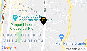 Mapa de Autodiez en Medellín