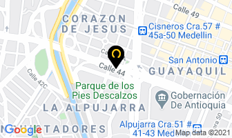Mapa de Autodromo La Laguna en Medellín
