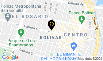 Mapa de Autodual Ltda. en Barranquilla