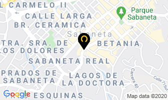Mapa de Autoescuela Educar en Sabaneta