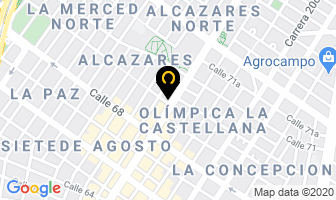 Mapa de Autofax S.a. en Bogotá D.C