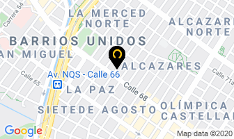 Mapa de Autofrenos Navarro en Bogotá D.C