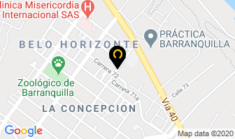 Mapa de Autofrío Importaciones S.a.s. en Barranquilla