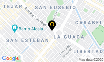 Mapa de Autokey Seguridad en Bogotá D.C