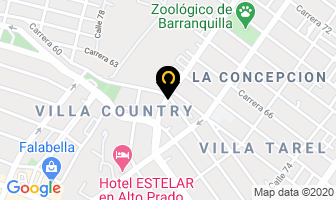 Mapa de Autolaurel Honda en Barranquilla