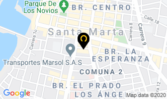 Mapa de Autolitoral S.a. en Santa Marta