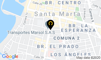 Mapa de Autolujos La 4ª en Santa Marta