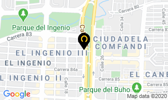 Mapa de Automania.co en Cali
