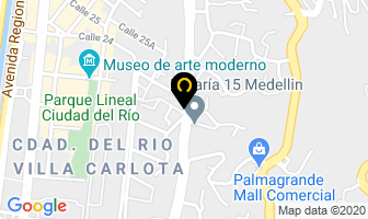 Mapa de Automaya en Medellín