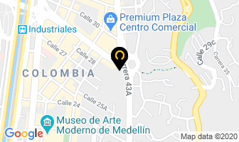 Mapa de Automontaña S.a. en Medellín