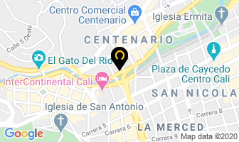 Mapa de Automotores Farallones S.a.s. en Cali