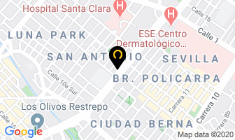 Mapa de Automotores Luna Park en Bogotá D.C