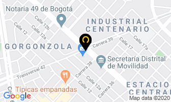 Mapa de Automotores San Jorge S.a. en Bogotá D.C
