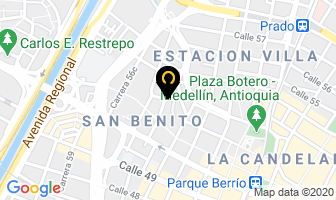 Mapa de Automotriz Mauro en Medellín