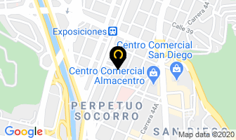 Mapa de Automotriz Taller Lucar en Medellín