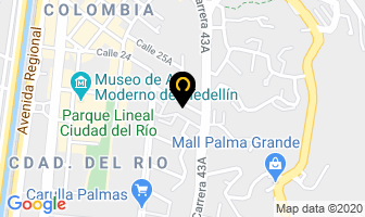 Mapa de Automoviles S.a en Medellín