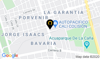 Mapa de Autopartes Atlas Ltda. en Cali