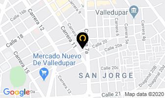 Mapa de Autopartes Del Cesar en Valledupar