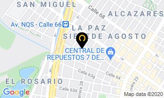 Mapa de Autopartes Herrera en Bogotá D.C