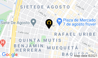 Mapa de Autopartes L&m en Bogotá D.C