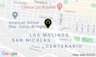 Mapa de Autopartes Rh en Pereira