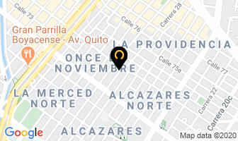 Mapa de Autopartes Seratec Sas en Bogotá D.C
