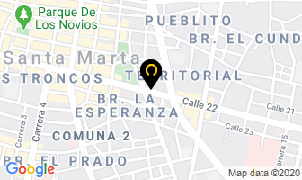 Mapa de Autopolish en Santa Marta