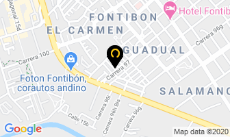 Mapa de Autoradios Y Alarmas en Bogotá D.C
