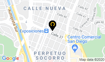 Mapa de Autorecambios Ltda en Medellín