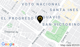 Mapa de Autorepuestos Diesel en Bogotá D.C