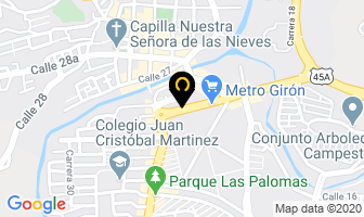 Mapa de Autorepuestos El Gran Caney en Girón