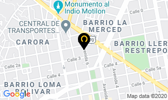 Mapa de Autorepuestos Mi Carrito en Cúcuta
