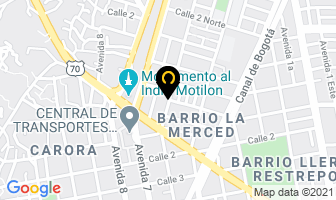 Mapa de Autorepuestos Renault Kia en Cúcuta