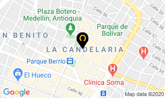 Mapa de Autorizado Comline S.a. en Medellín