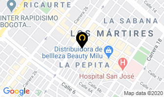 Mapa de Autos Monguí Ltda. en Bogotá D.C