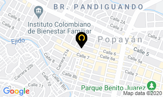 Mapa de Autos Sport en Popayán