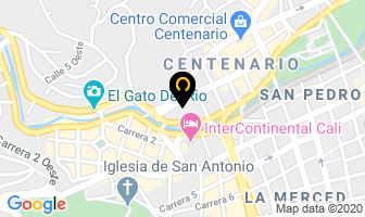Mapa de Autos Sura en Cali
