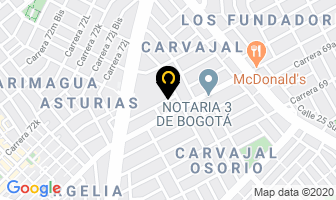 Mapa de Autos Y Textiles en Bogotá D.C