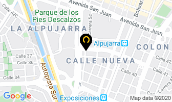 Mapa de Autosabas en Medellín