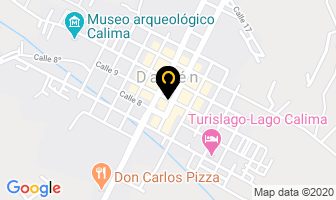 Mapa de Autoservicio 2000 en Calima (Darien)