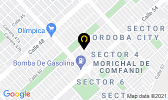 Mapa de Autoservicio Altocilindraje en Cali