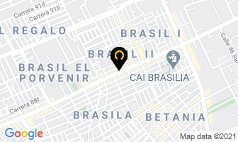 Mapa de Autoservicio Brasil Express en Bogotá D.C