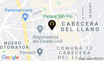 Mapa de Autoservicio Cabecera en Bucaramanga