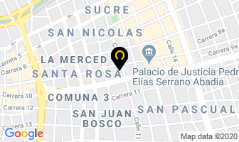 Mapa de Autoservicio Caribe Centro en Cali