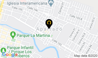 Mapa de Autoservicio Consumax en Apartadó