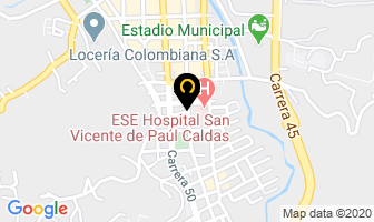 Mapa de Autoservicio Famy en Caldas