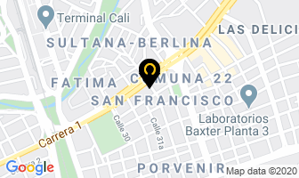Mapa de Autoservicio Merkamarkez en Cali