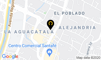 Mapa de Avalseguros Ltda. en Medellín