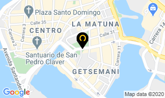 Mapa de Avaluar Ltda. en Cartagena